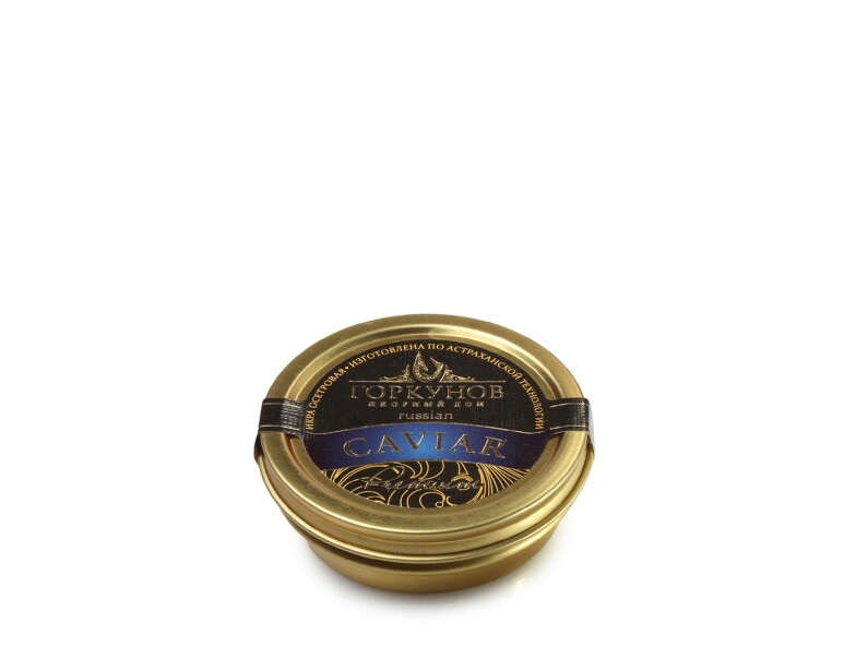 Икра черная осетровая забойная, Premium "Горкунов", 50 г