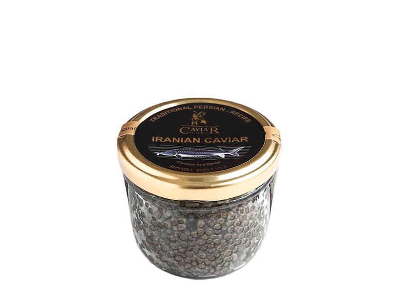 Иранская белужья черная икра, "Caviar de Beluga", 100 г