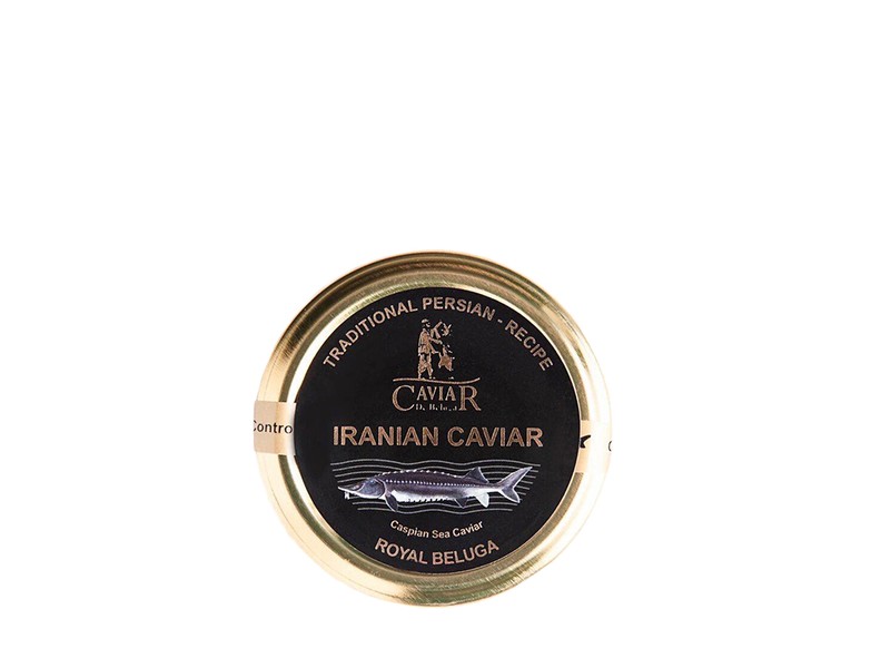 Иранская белужья черная икра, "Caviar de Beluga", 100 г