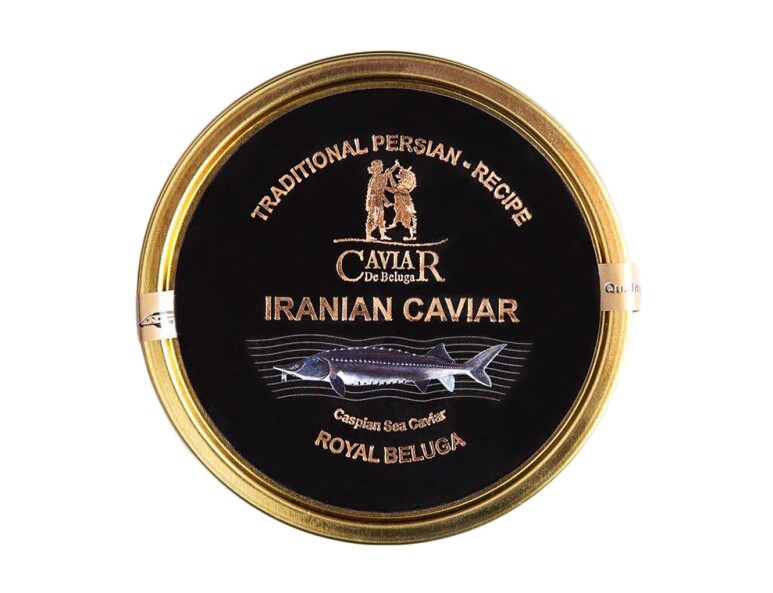 Иранская белужья черная икра, "Caviar de Beluga", 250 г