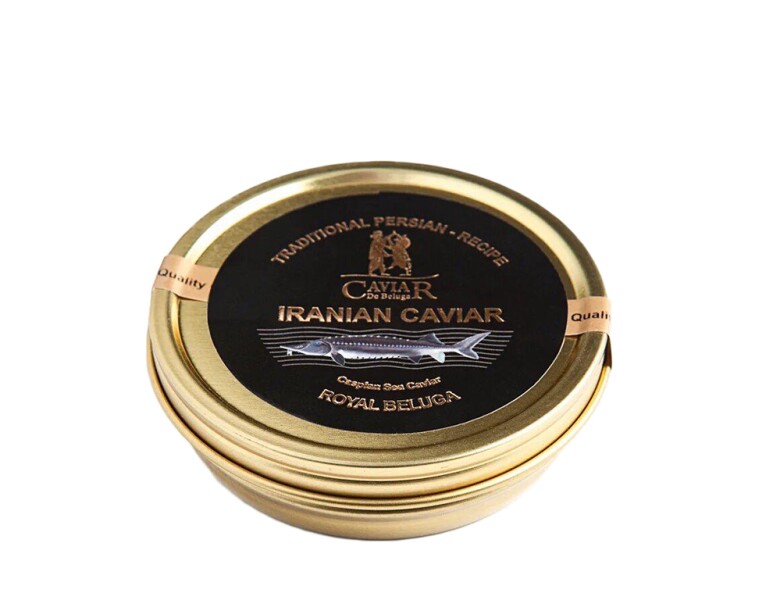 Иранская белужья черная икра, "Caviar de Beluga", 125 г
