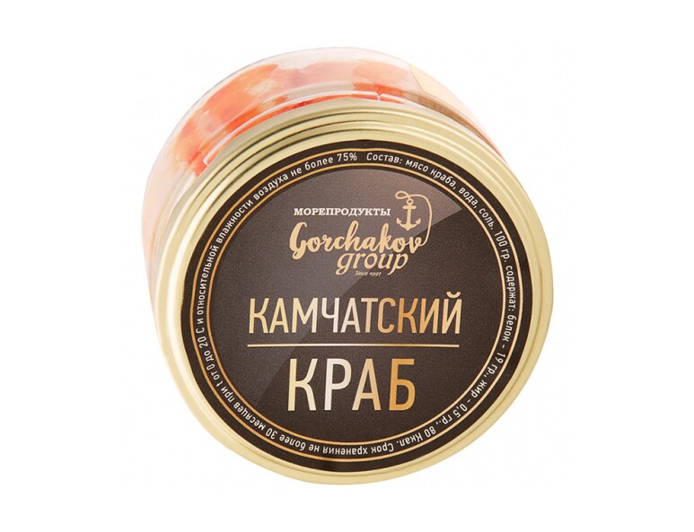 Мясо камчатского краба "Люкс", 250 г